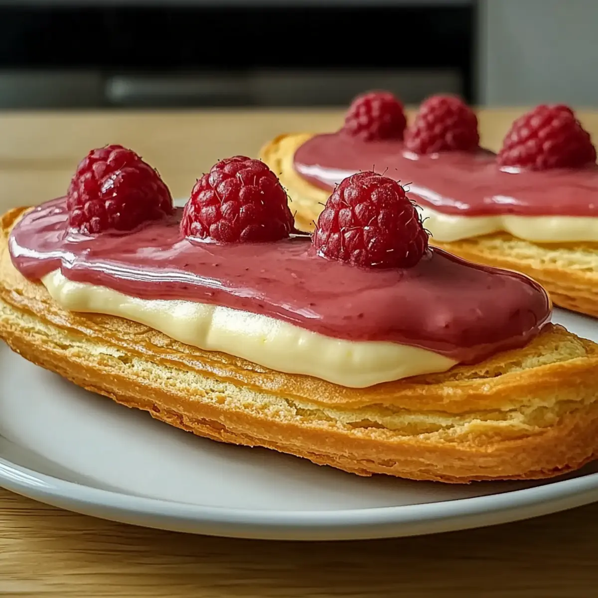 Lemon Raspberry Eclairs for a Zesty Sweet Escape