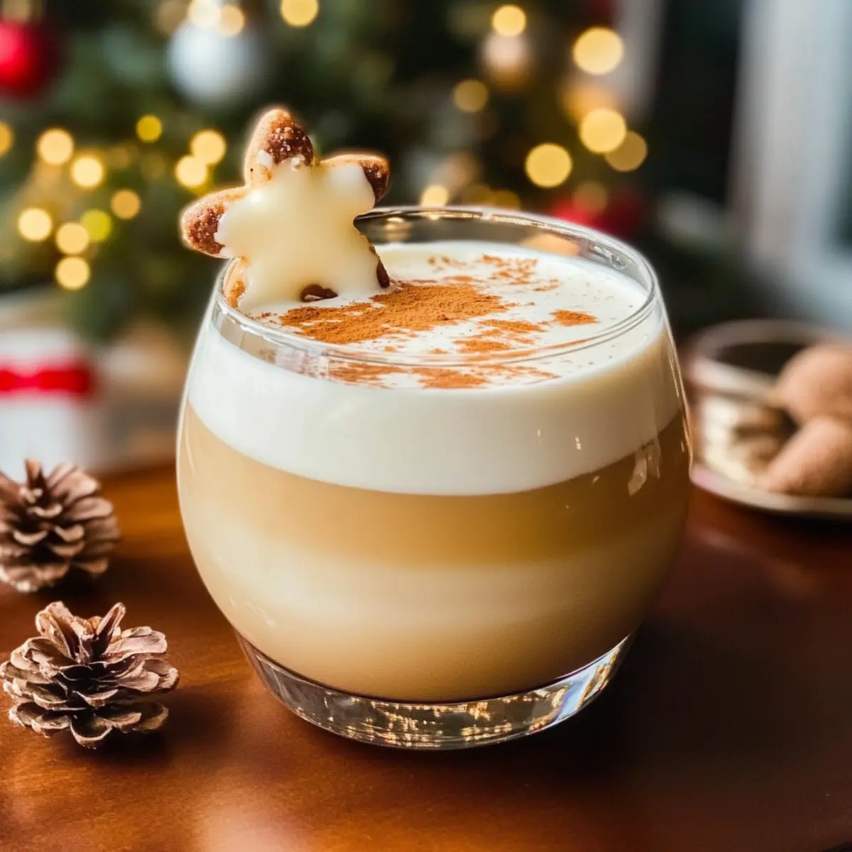 Gingerbread White Russian: Sip on Holiday Cozy Bliss
