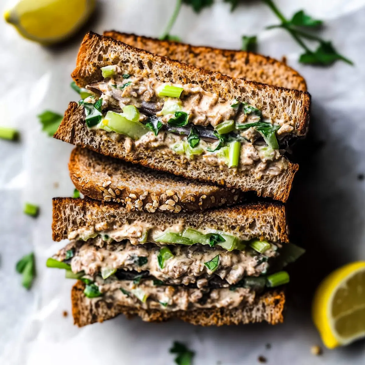 Spicy Sardine Salad Sandwich: A Flavorful Omega-3 Boost