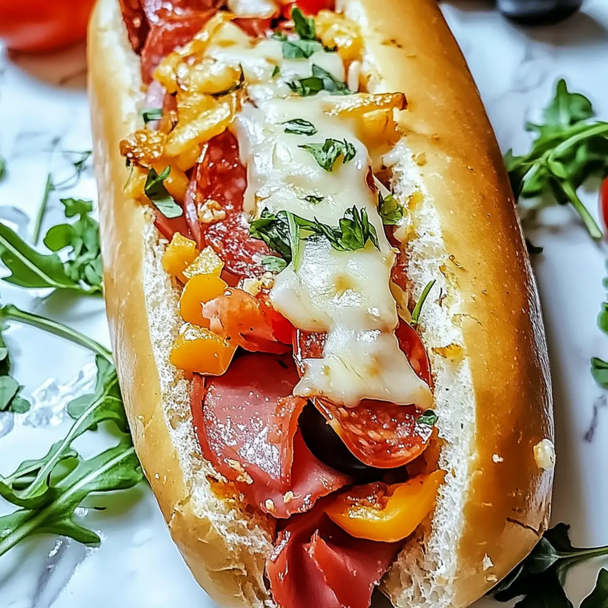 Baked Italian Grinder Sandwiches That Melt Hearts and Cheese