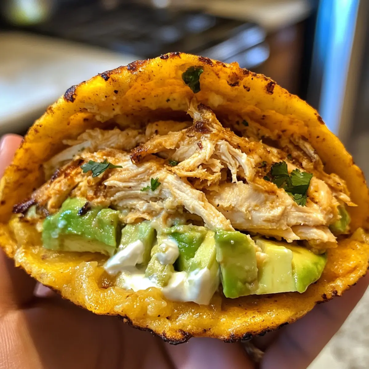 Homemade Reina Pepiada Arepa: A Taste of Venezuelan Joy