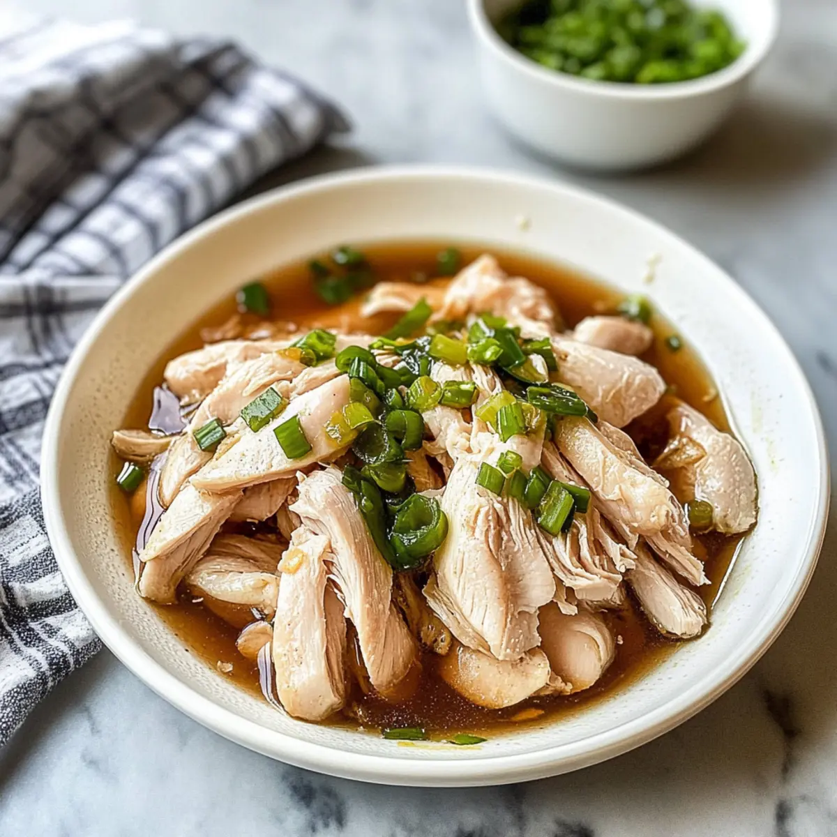 Chinese Ginger Scallion Chicken: Simple, Healthy Delight