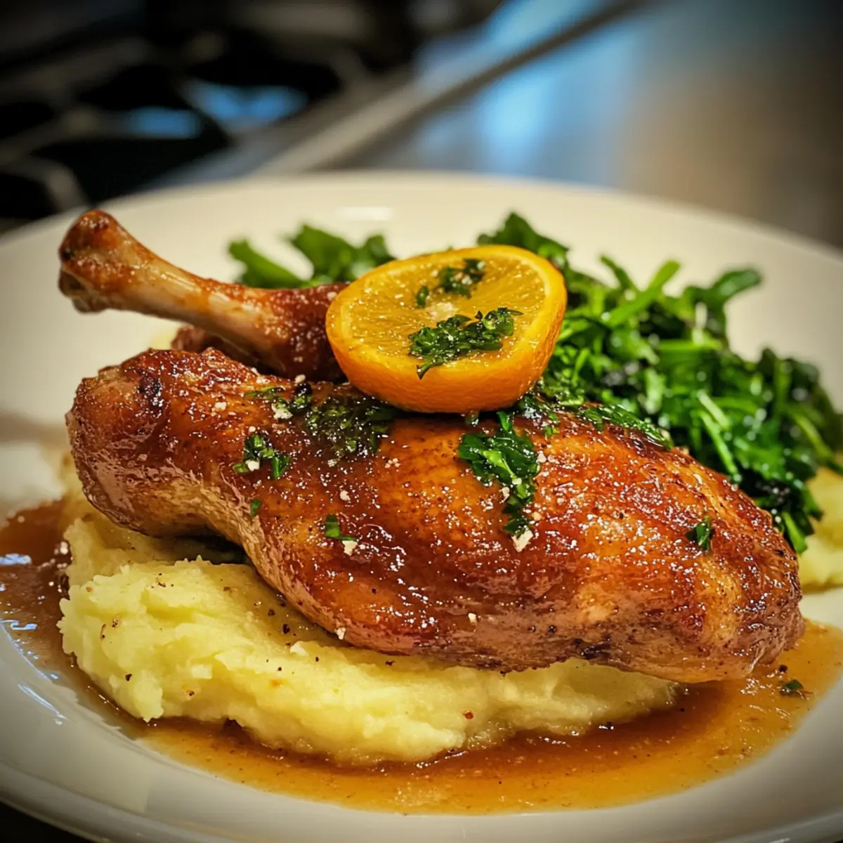 Air Fried Smokey Citrus Duck for a Memorable Dinner Night