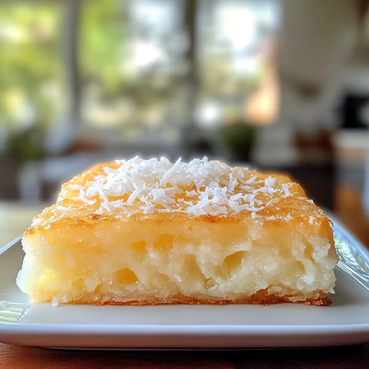 Irresistible Hawaiian Butter Mochi: Chewy Coconut Bliss
