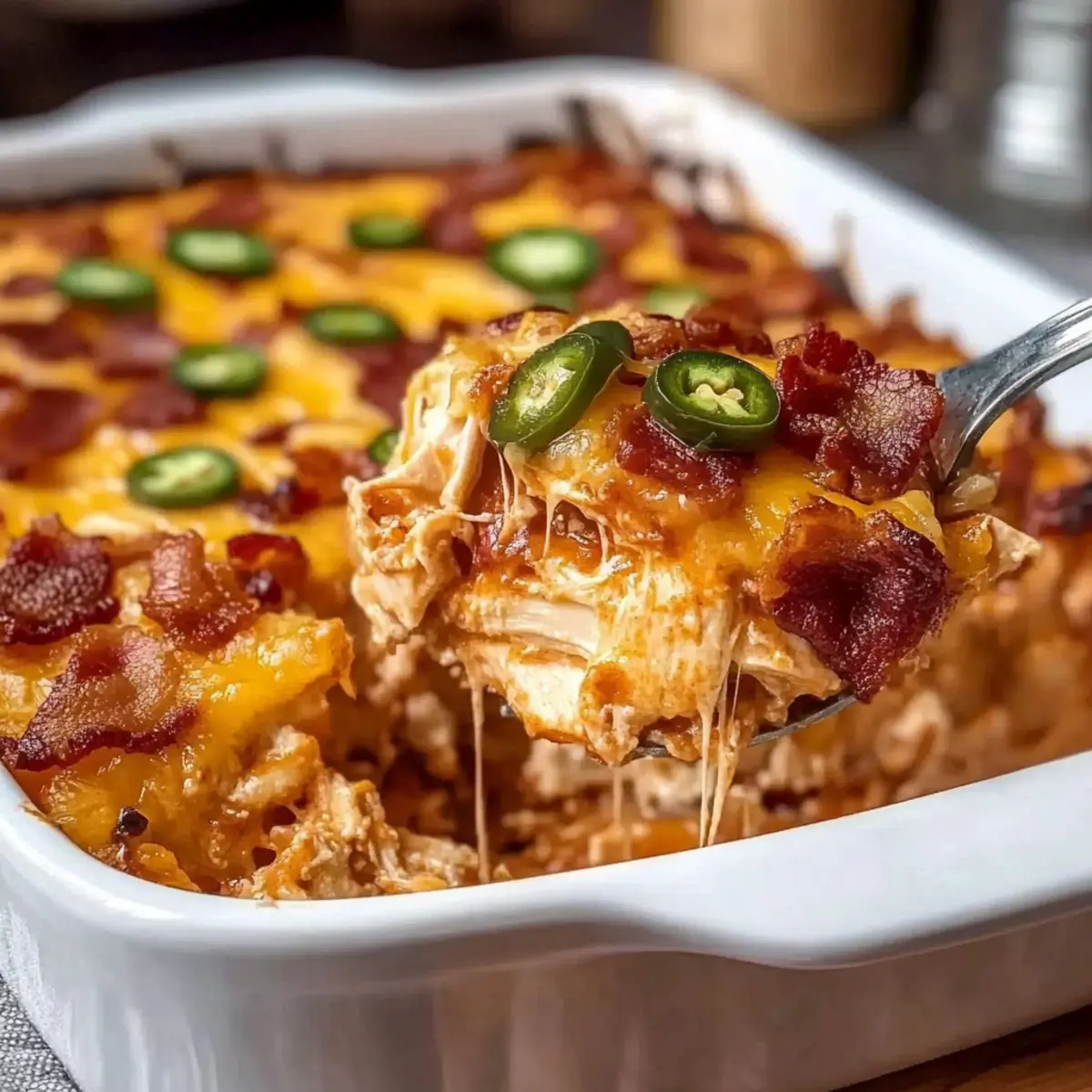 Keto BBQ Chicken Casserole: Creamy Comfort in One Pot