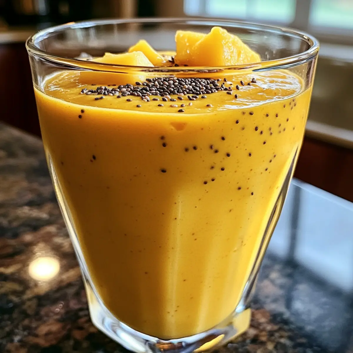 Tropical Protein Pineapple Turmeric Smoothie for Energy Boost