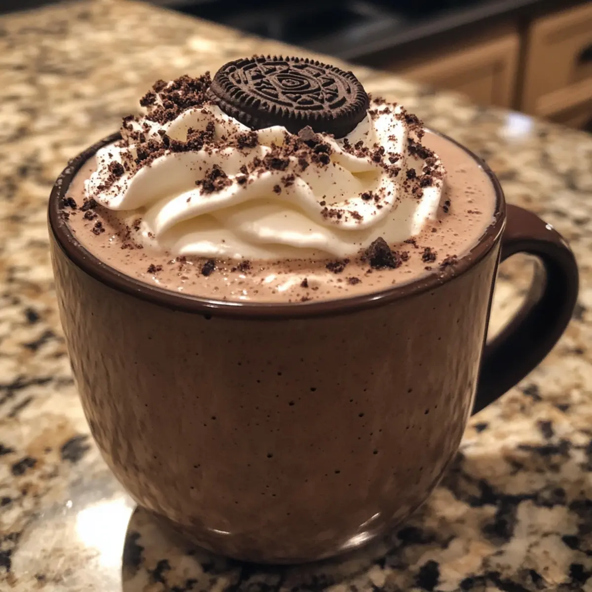 Creamy Oreo Hot Chocolate That’ll Warm Your Winter Nights