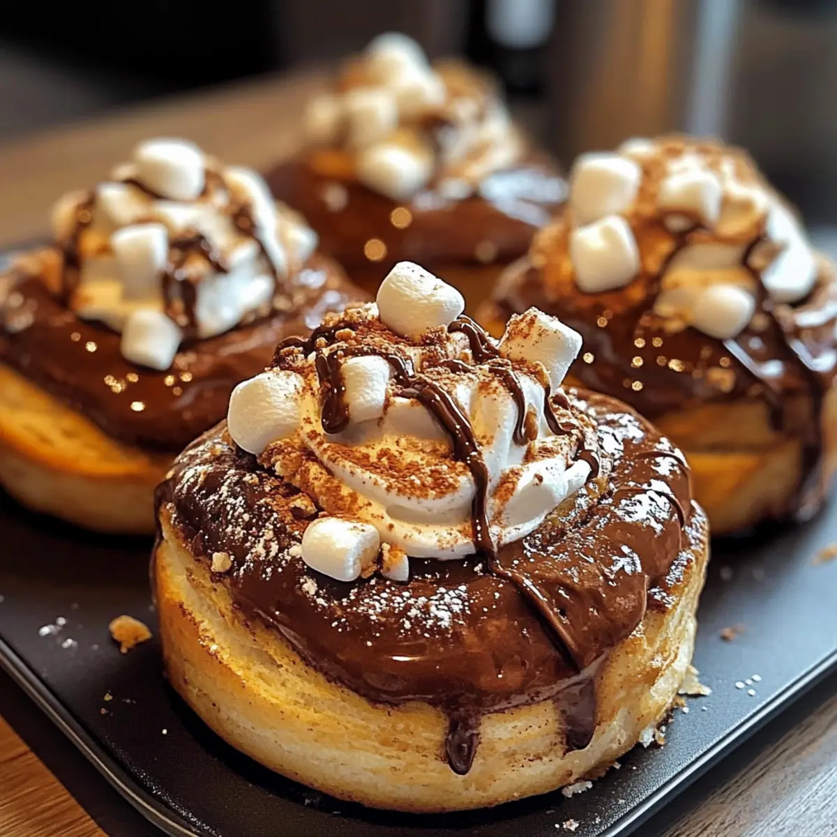 Warm Up with Irresistible Hot Cocoa Cinnamon Rolls