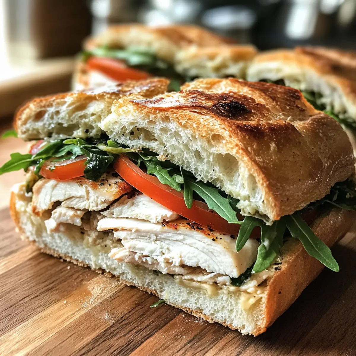 Savory French Sandwich: A Gourmet Twist with Roast Chicken