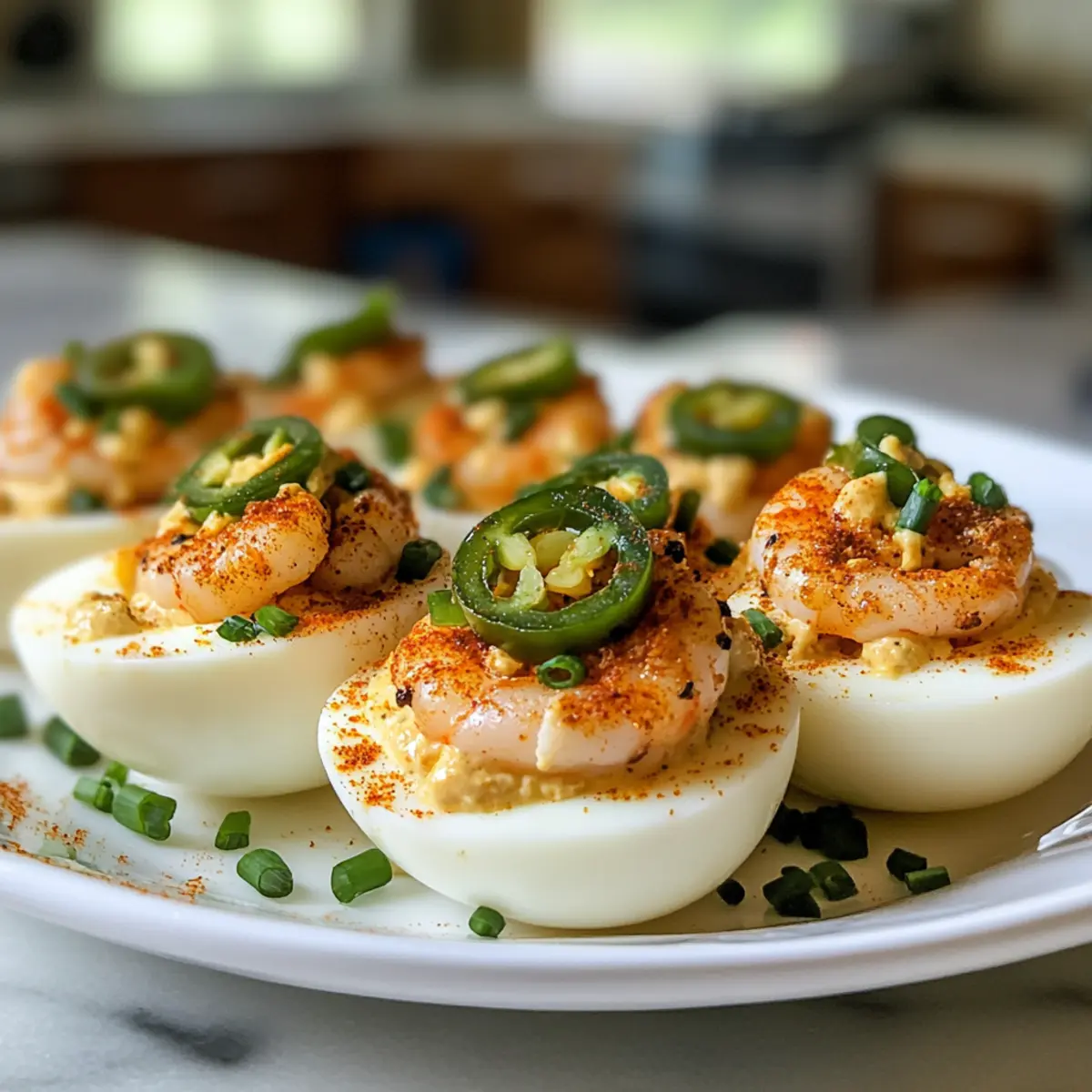 Cajun Shrimp Deviled Eggs to Spice Up Your Next Gathering