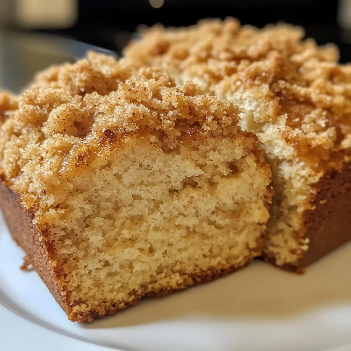 Moist Vanilla Eggnog Crumb Bread for Cozy Holiday Mornings