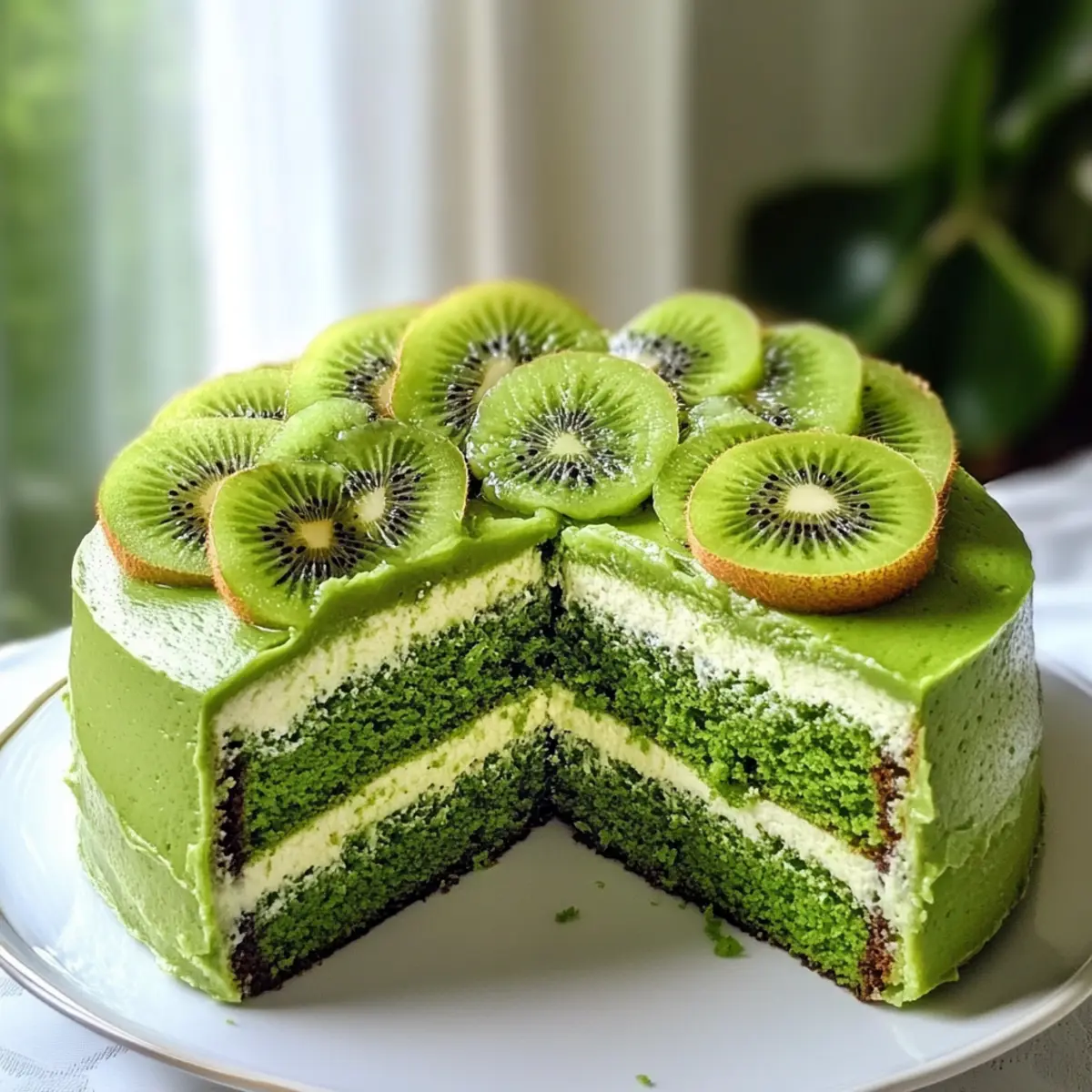Mizuba Matcha Kiwi Cake: A Refreshing Twist for Sweet Moments