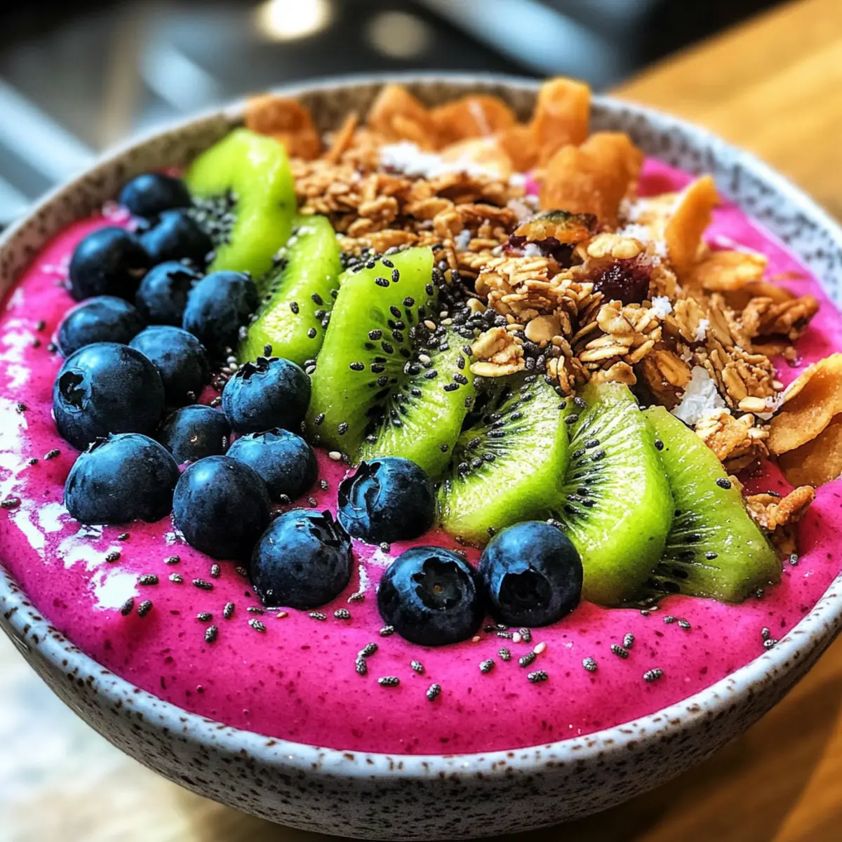 Creamy Dragon Fruit Smoothie Bowl That Brightens Your Morning