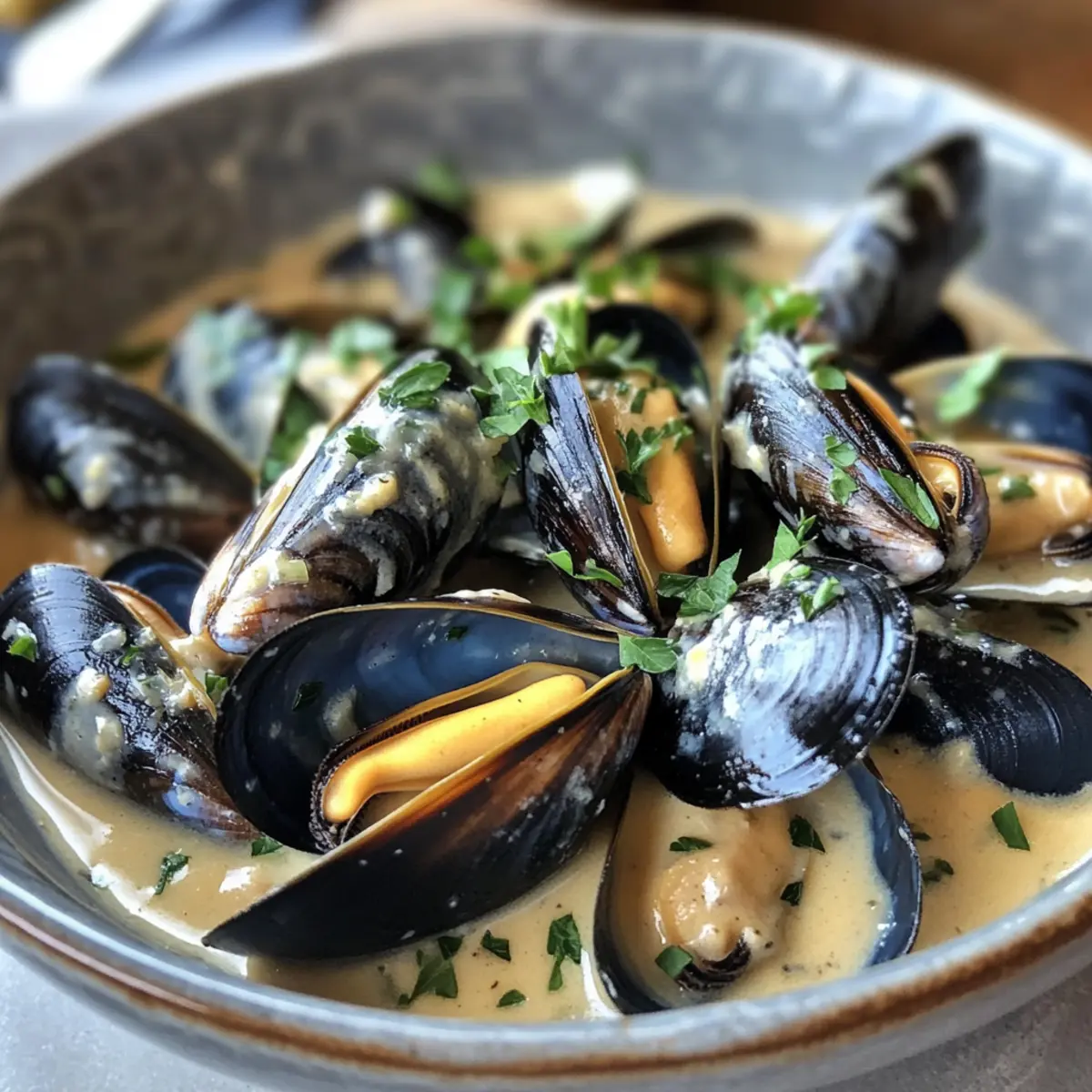 Mussels in White Wine Sauce for an Elegant Home Dinner