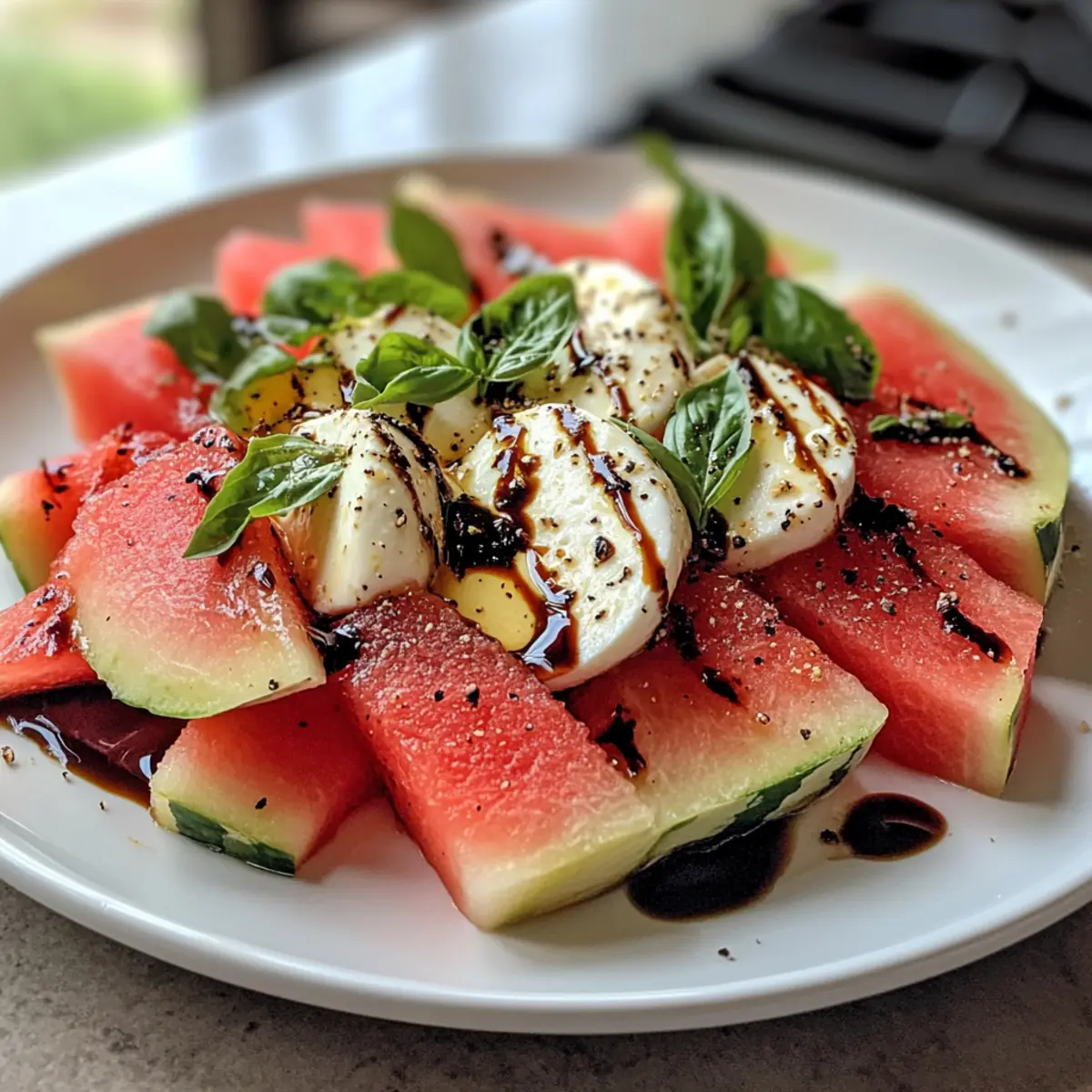 Delicious Watermelon Caprese Salad for a Refreshing Summer Bite