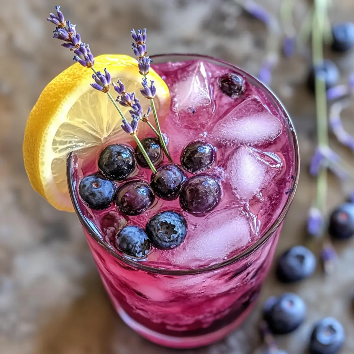 Delightfully Refreshing Blueberry Lavender Lemonade Recipe