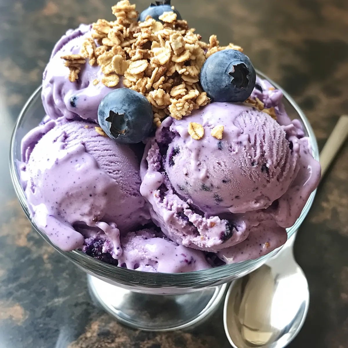 Blueberry Cottage Cheese Ice Cream – A Healthy Summer Treat