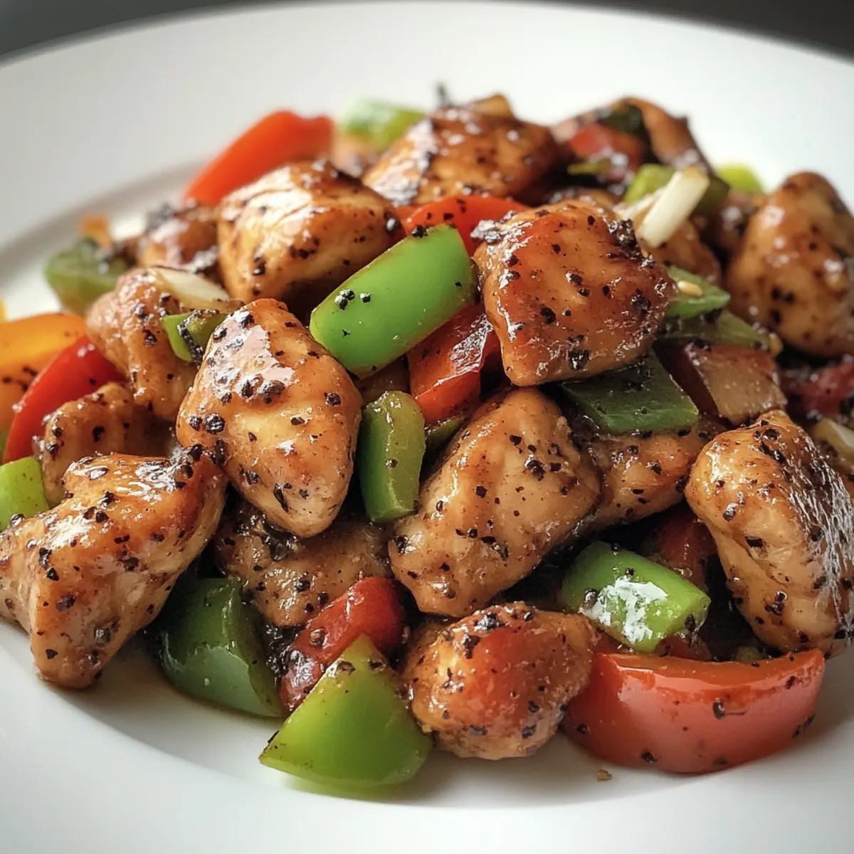 Mouthwatering Black Pepper Chicken for Quick Comfort Meals