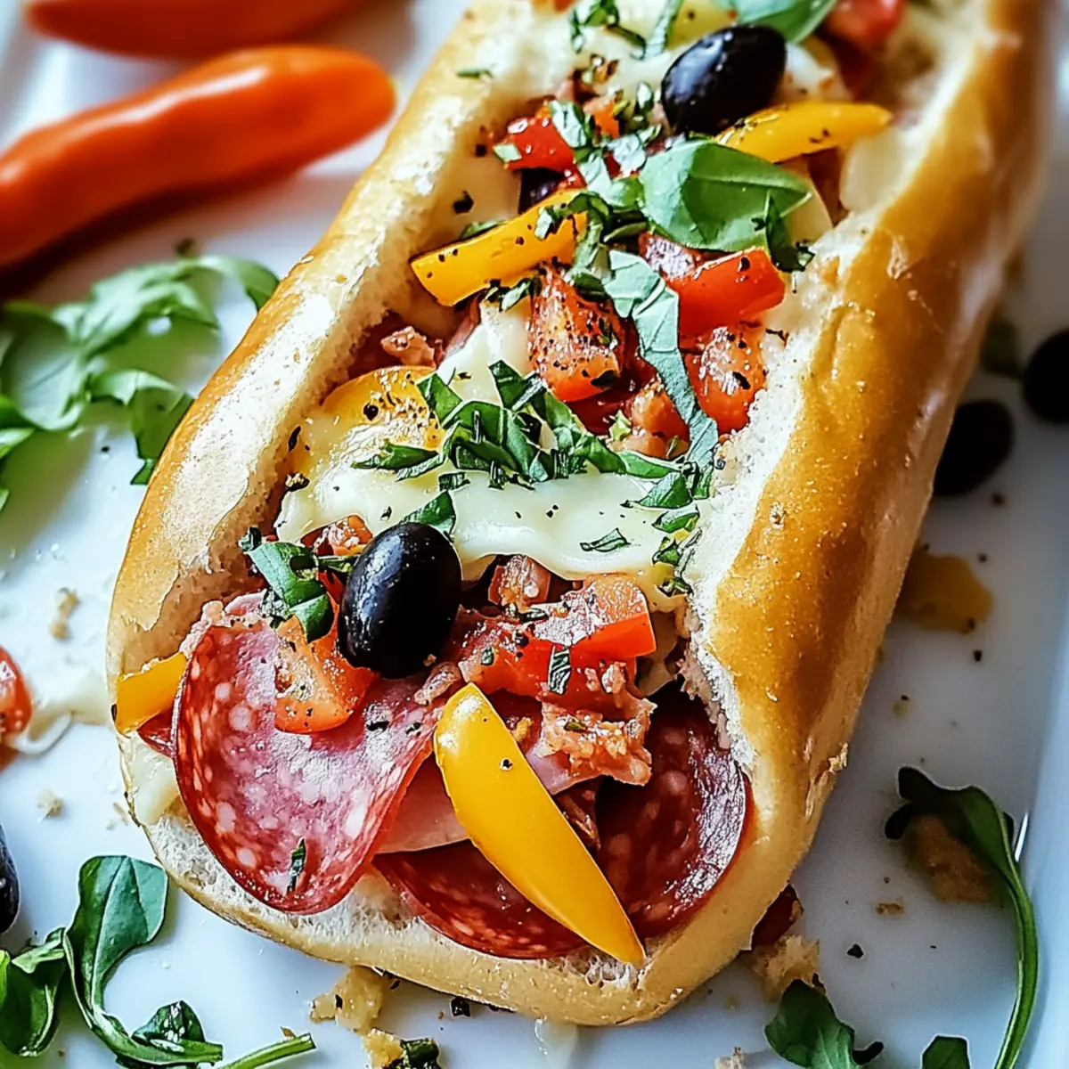 Baked Italian Grinder Sandwiches for Ultimate Comfort Food