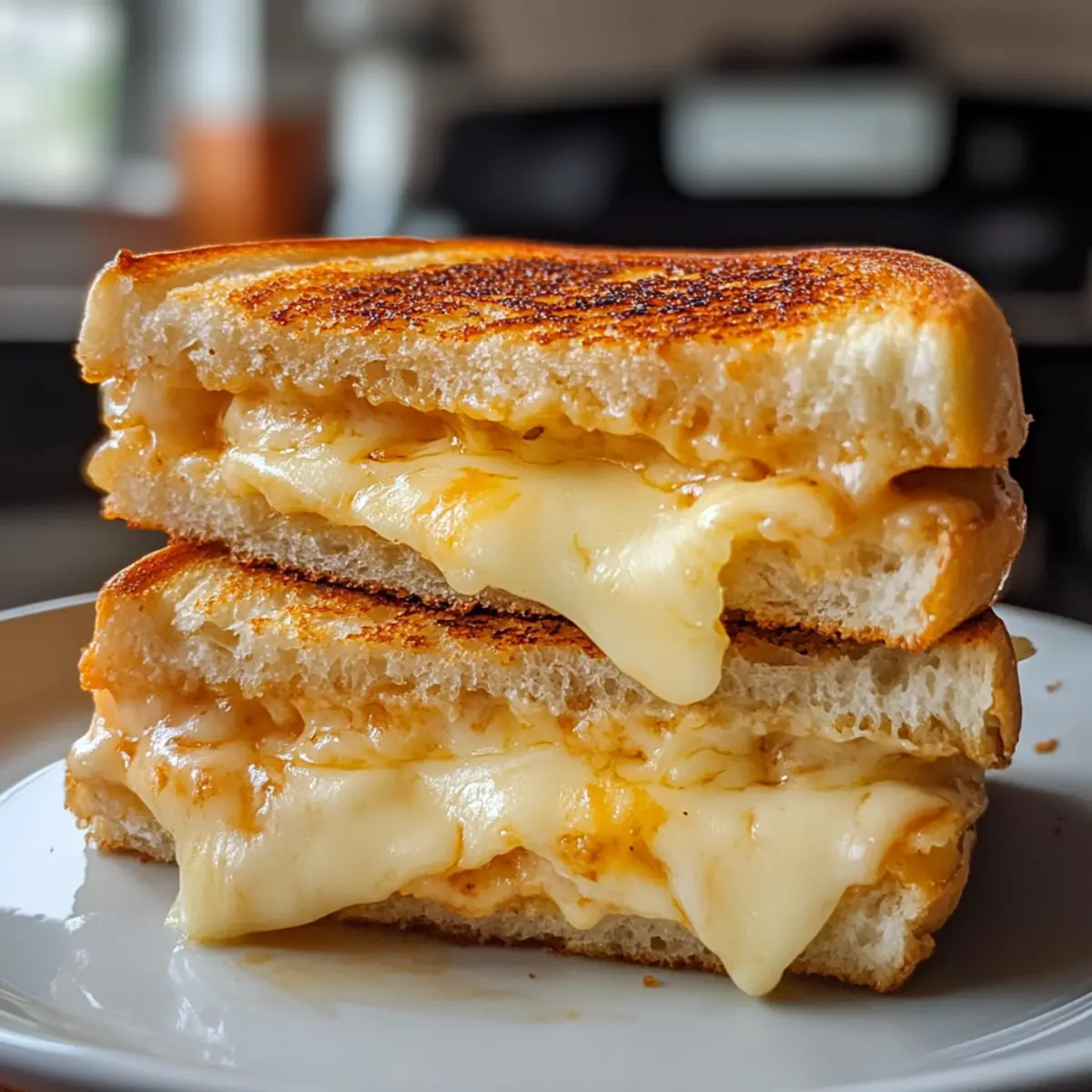 Melt-in-Your-Mouth Hawaiian Roll Grilled Cheese Delight