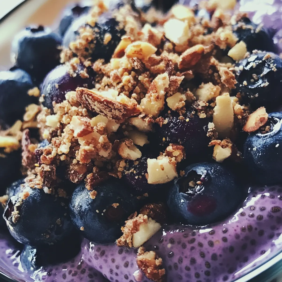 Gluten-Free Blueberry Chia Pudding for Creamy Morning Bliss