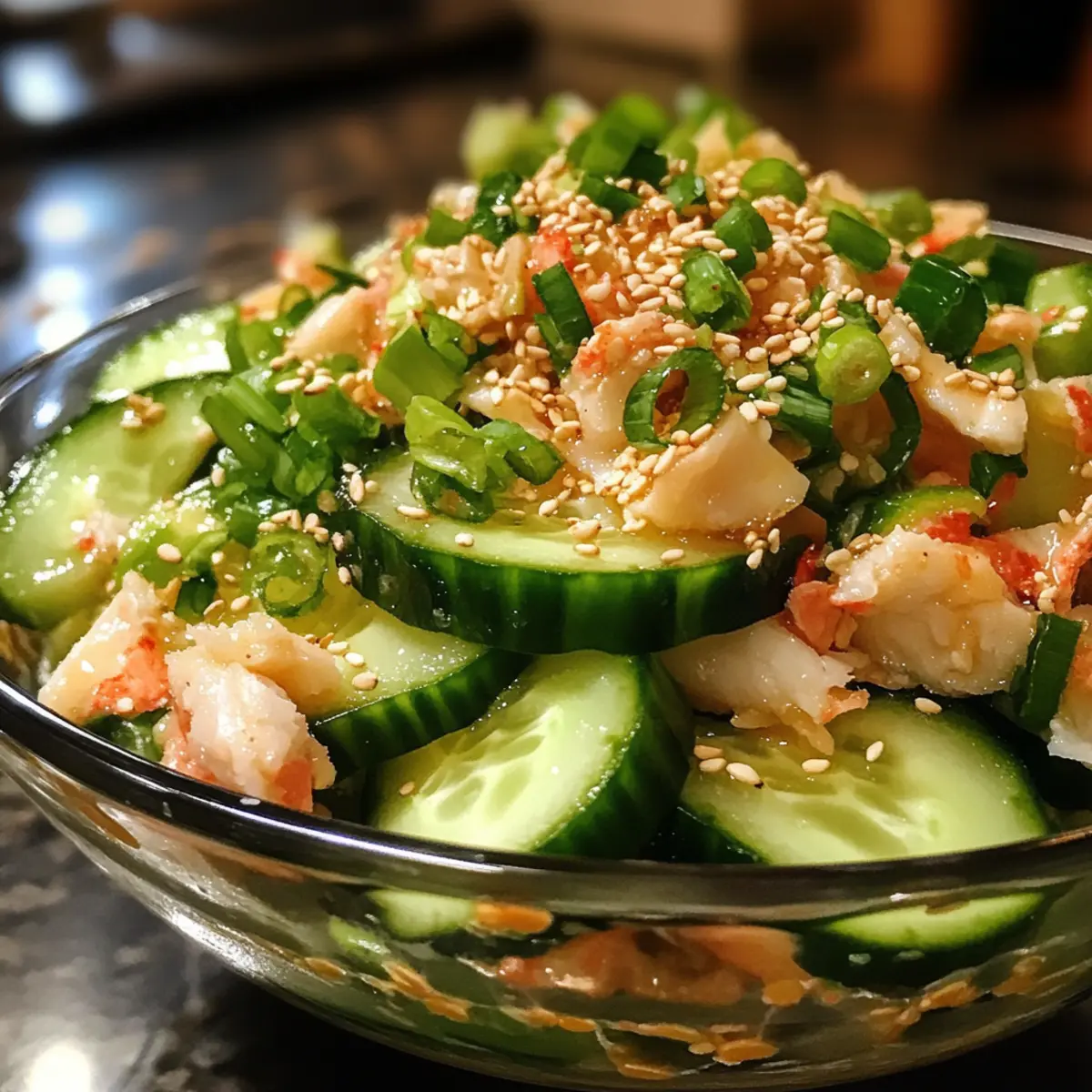 California Roll Cucumber Salad: Your No-Cook Summer Delight