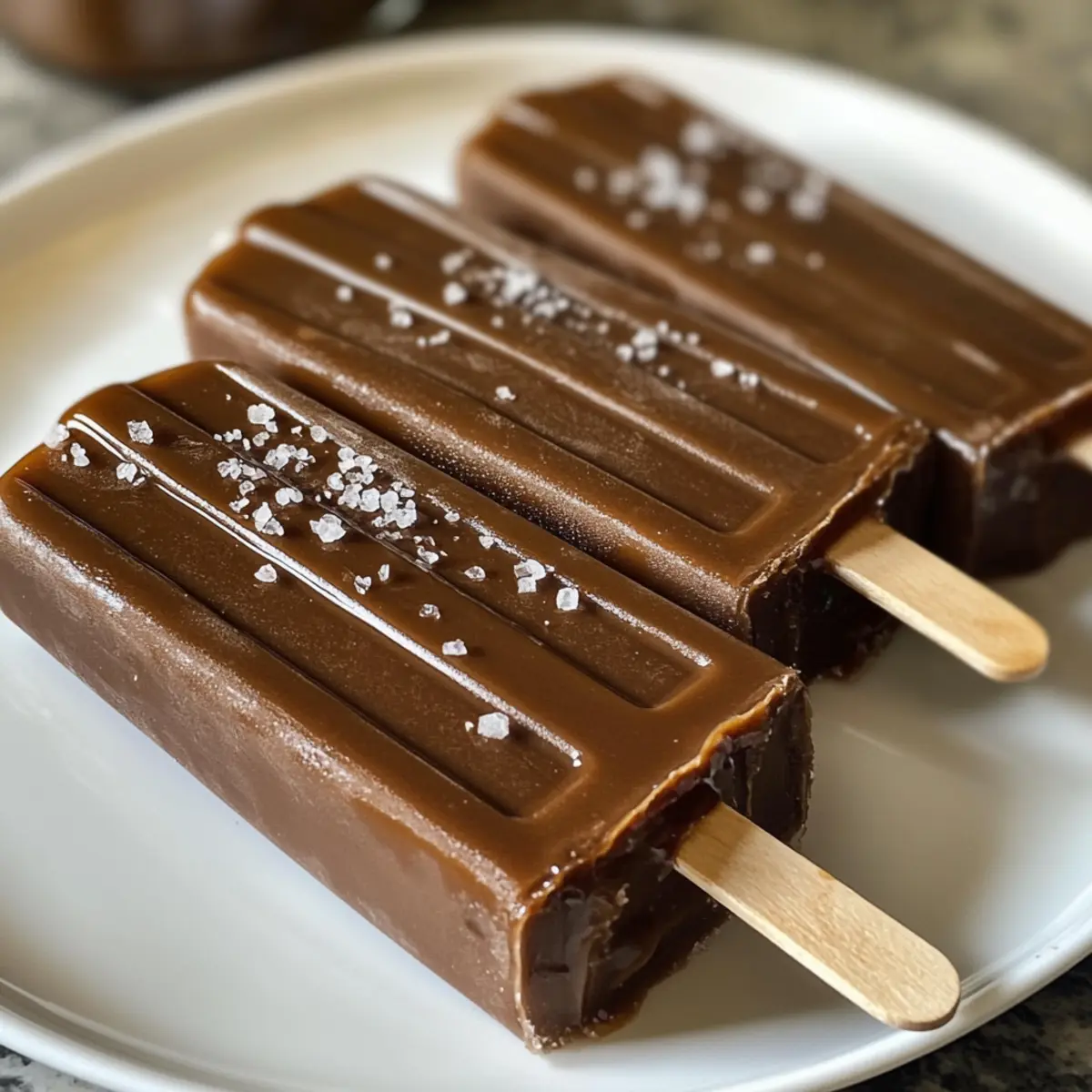 Indulge in Salted Caramel Mocha Popsicles for Summer Bliss