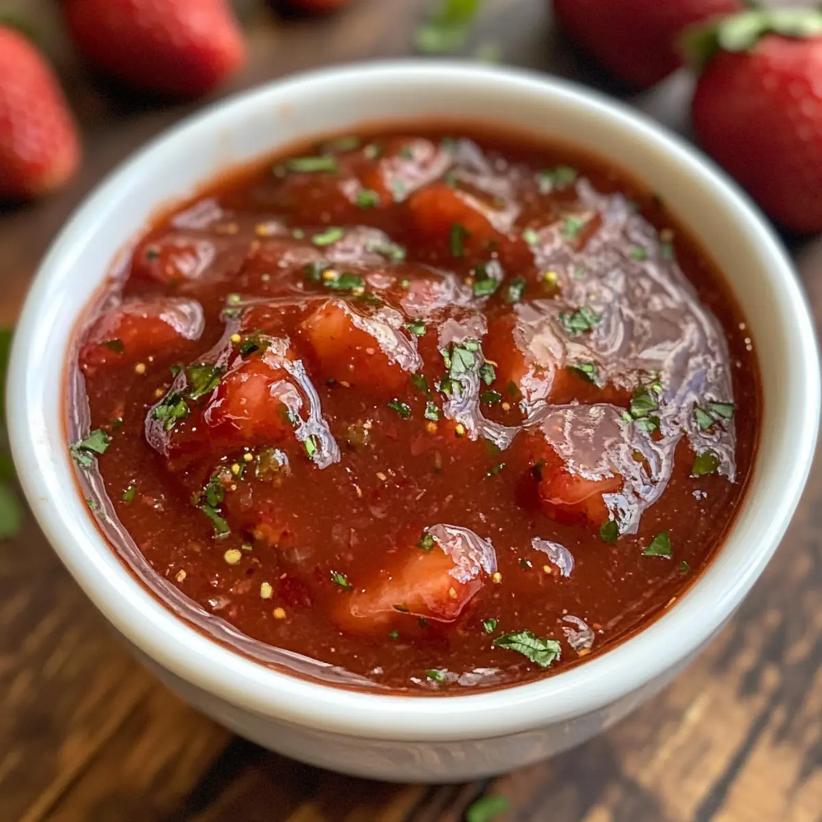 Sweet and Tangy Strawberry Barbecue Sauce That Elevates Grilling
