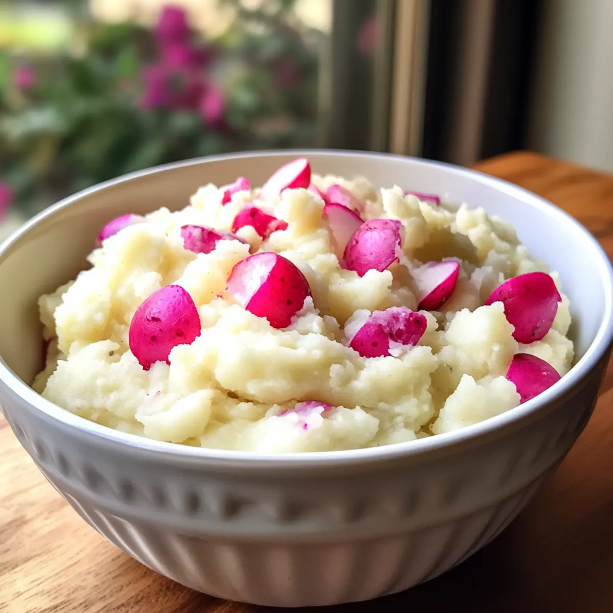 Savory Radish Mashed Potatoes for a Creamy Twist on Comfort