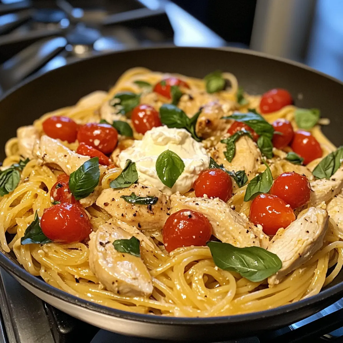 Creamy Chicken Pasta with Tomatoes: One-Pot Comfort Bliss