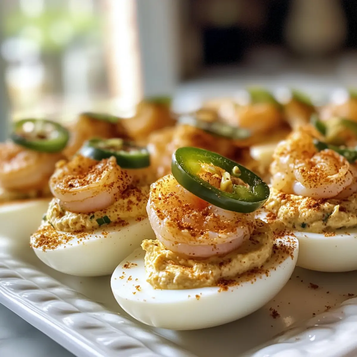 Cajun Shrimp Deviled Eggs: A Spicy Twist on a Classic Appetizer