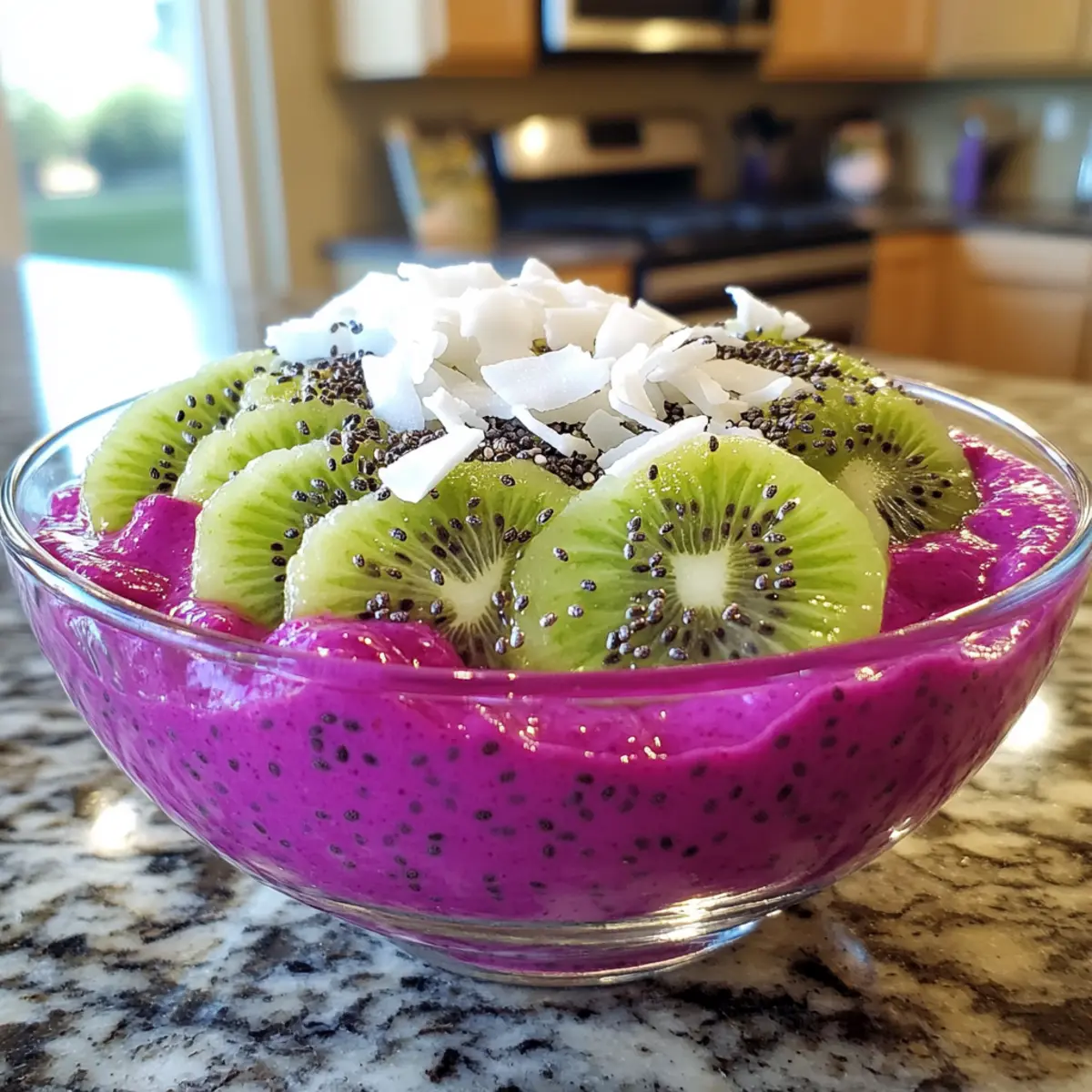 Creamy Dragon Fruit Chia Seed Pudding for Vibrant Mornings