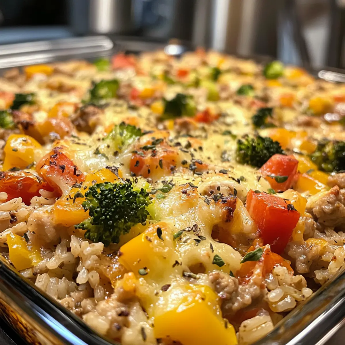 Delicious One Pan Ground Chicken Casserole in 40 Minutes