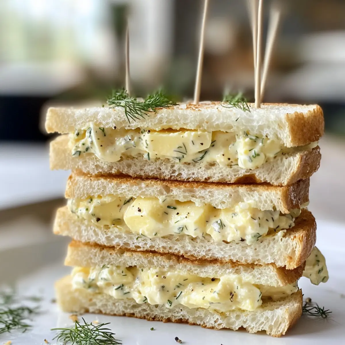Mini Egg Salad Sandwiches for Effortless Entertaining