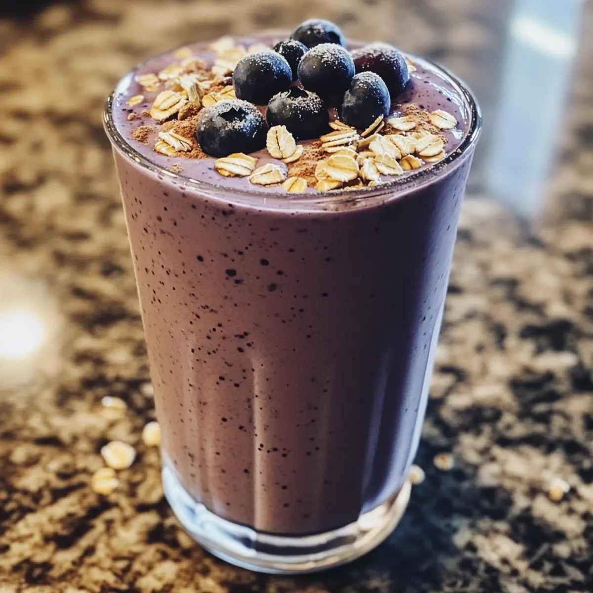 Creamy Blueberry Muffin Protein Shake for a Energizing Start