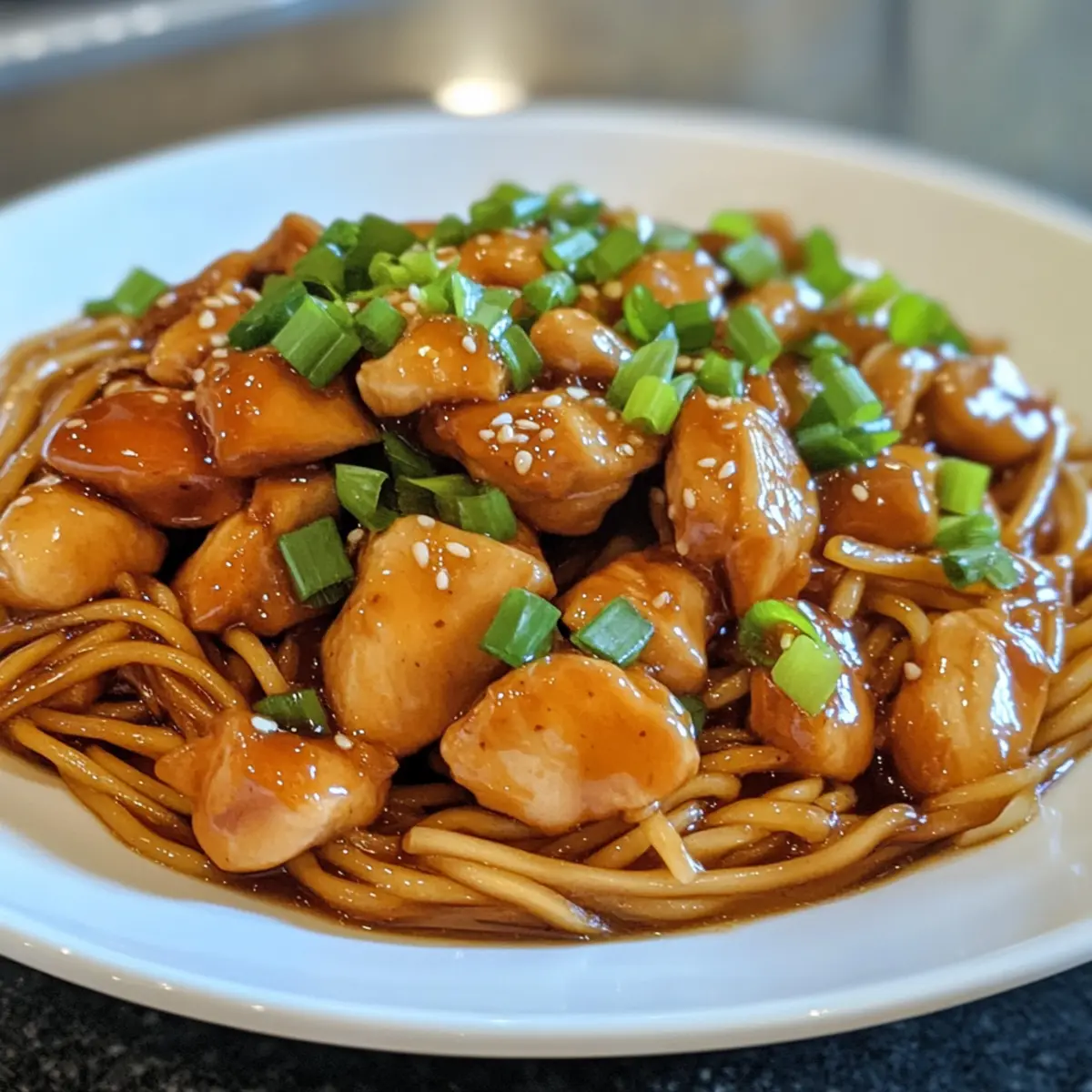 Sticky Garlic Chicken Noodles: A Flavorful Weeknight Winner