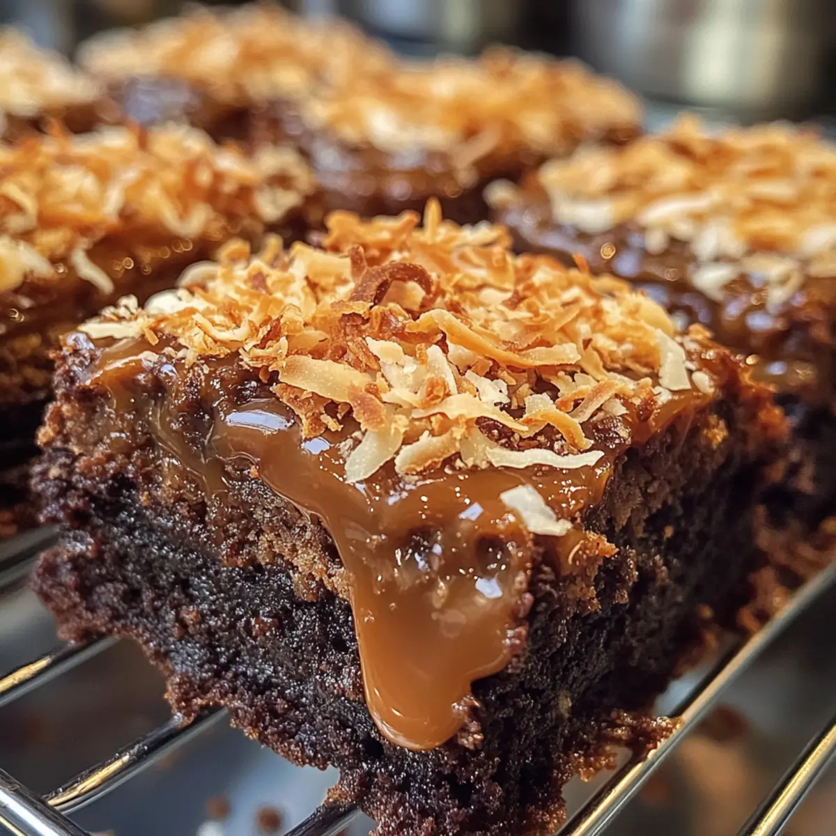 Samoa Brownies: Irresistibly Gooey with Coconut and Caramel