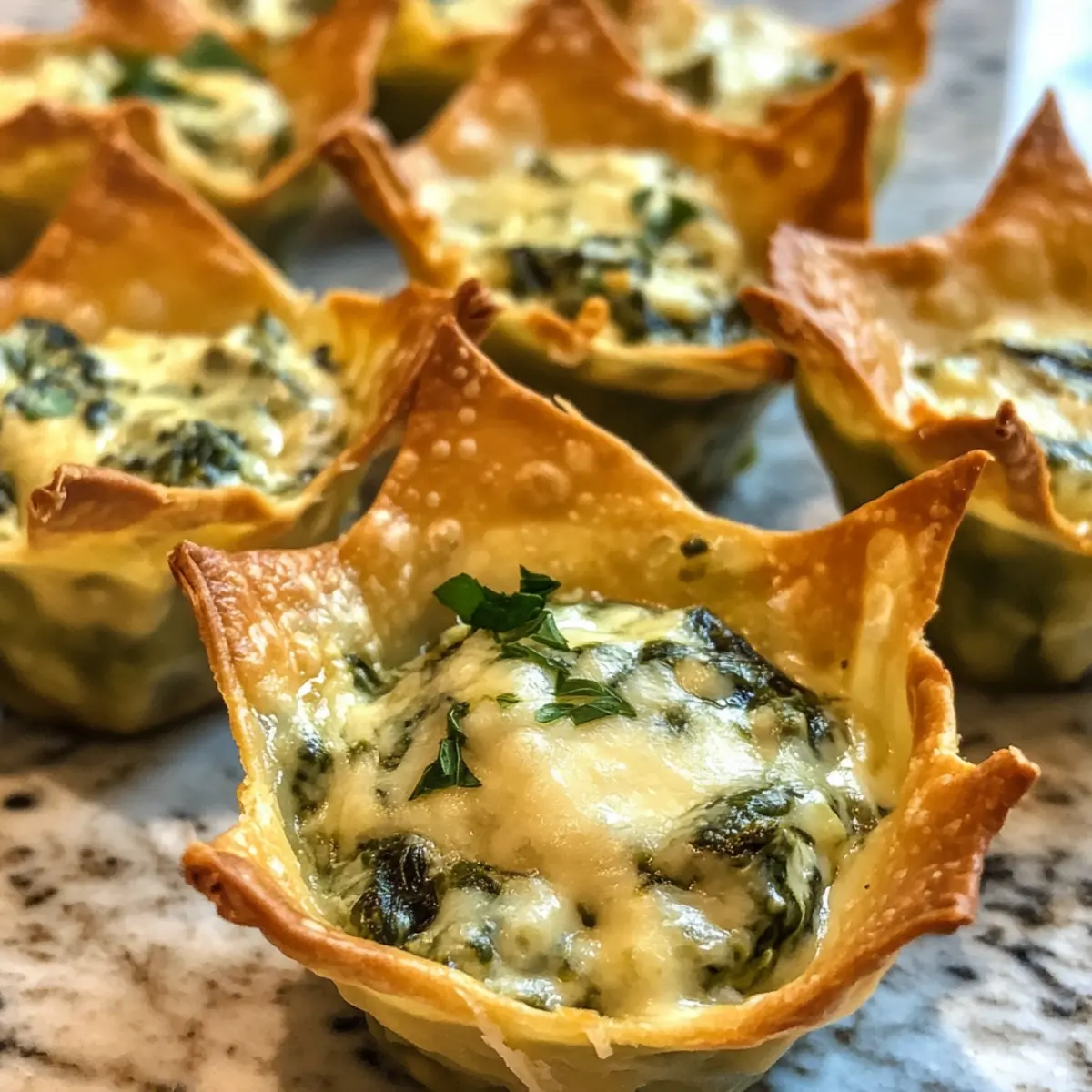 Spinach and Artichoke Dip Cups that Wow Your Guests