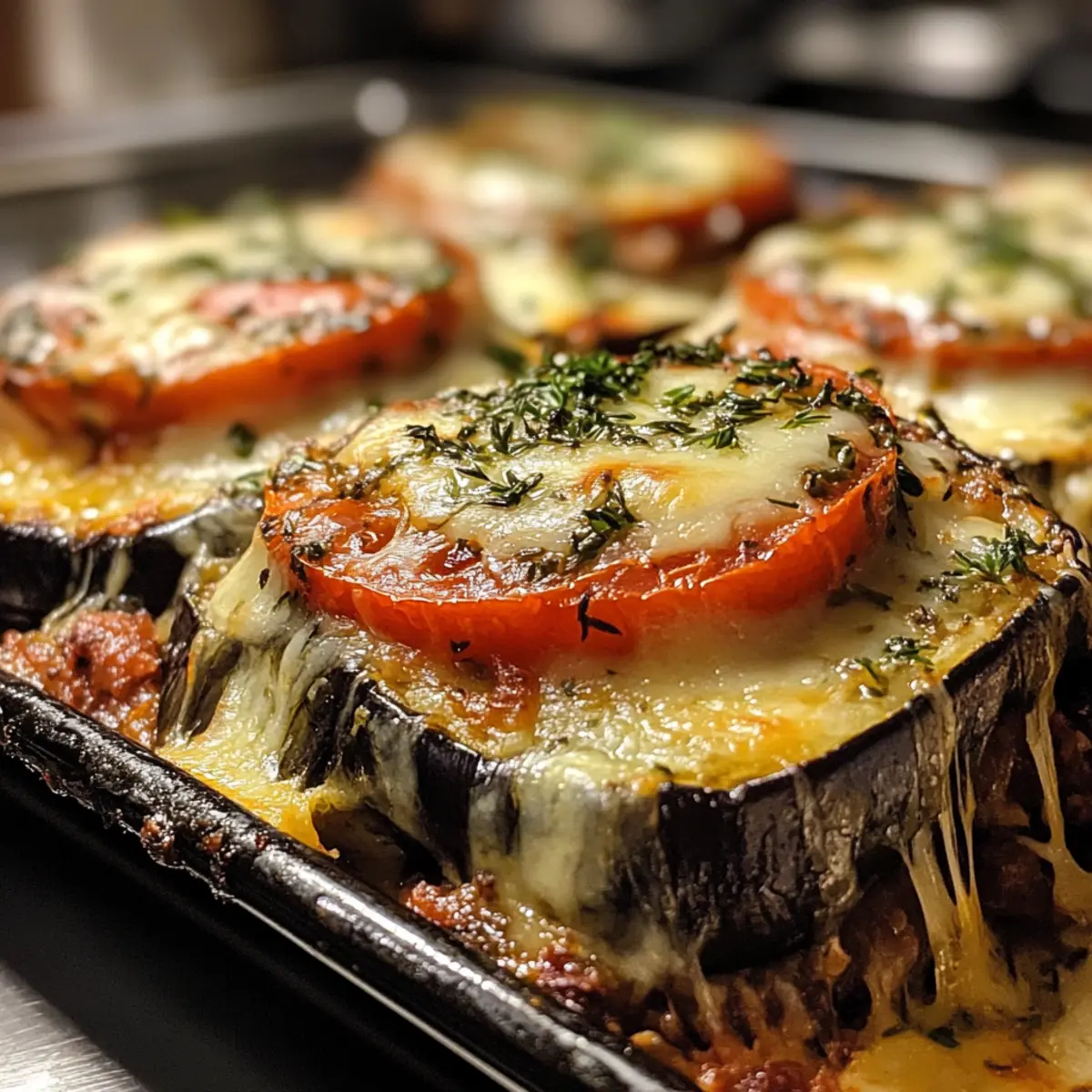 Savor the Flavor of Italian Baked Eggplant Bliss