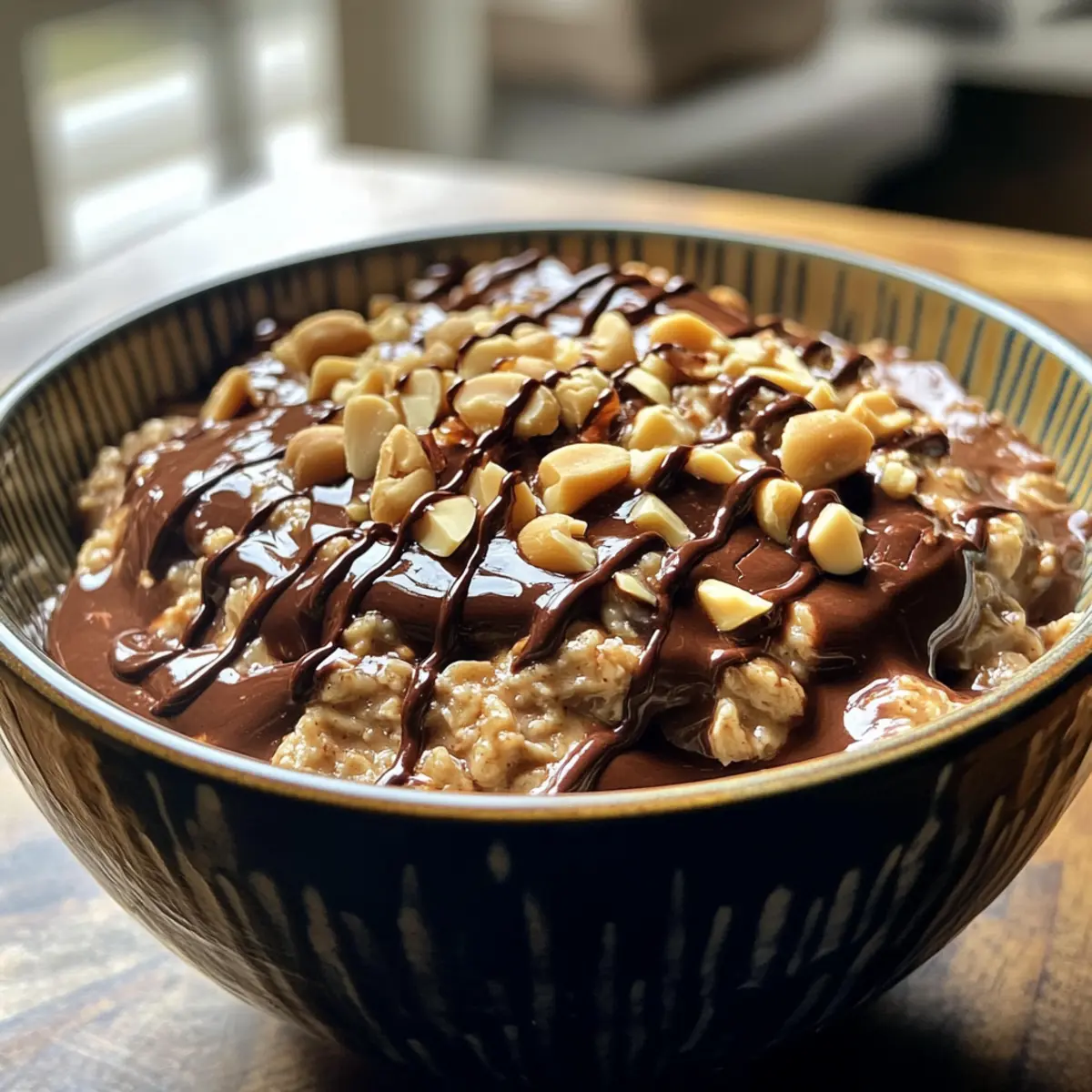 Irresistible Cacao Peanut Butter Traybake Oats for a Cozy Morning