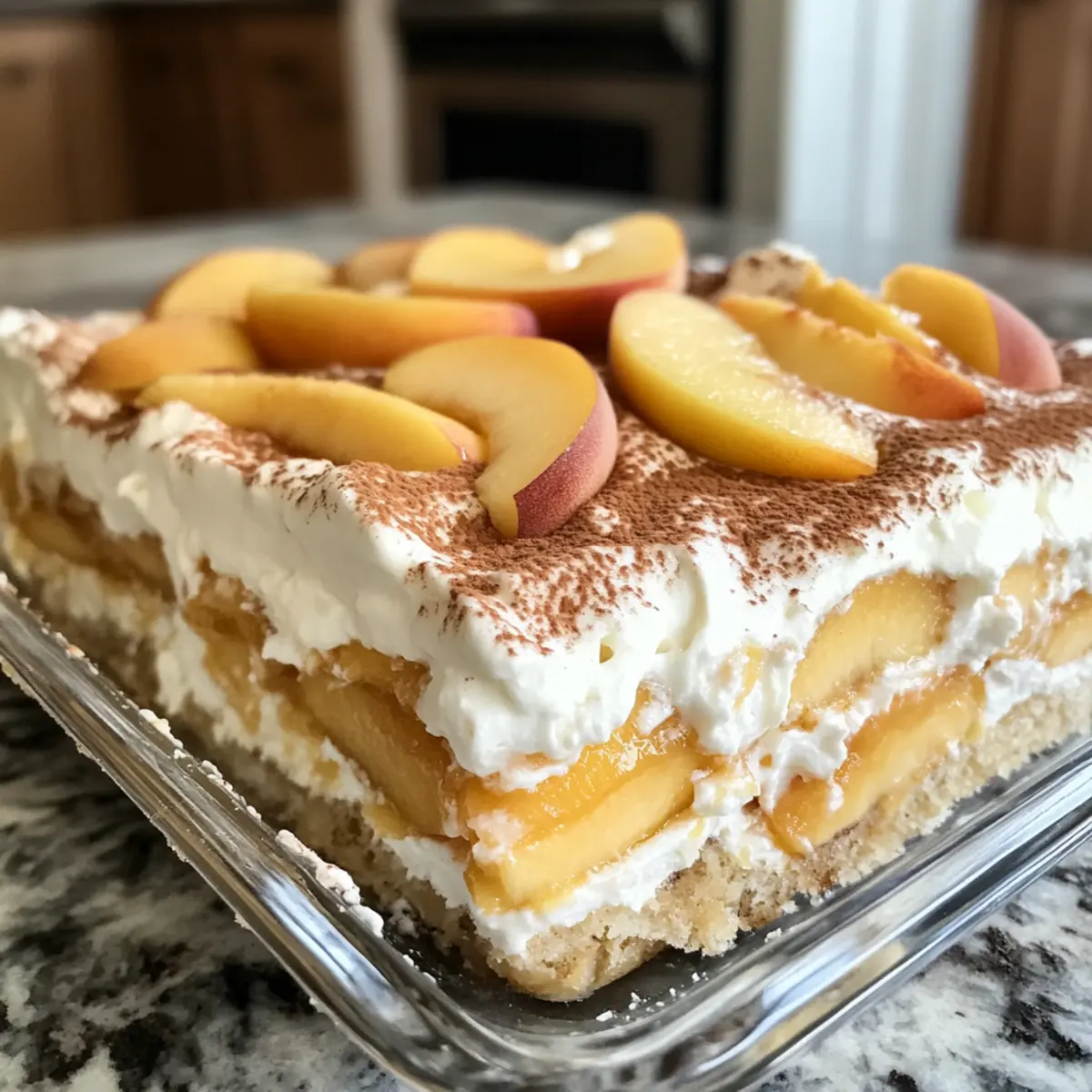 Peach Tiramisu: A No-Bake Treat for Summer Bliss