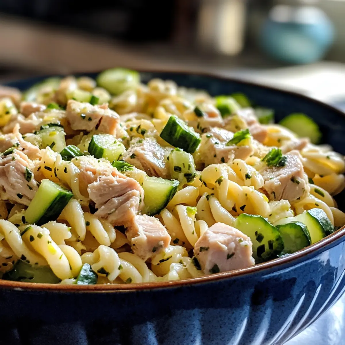 Delicious Dill Pickle Tuna Pasta Salad You'll Crave Daily