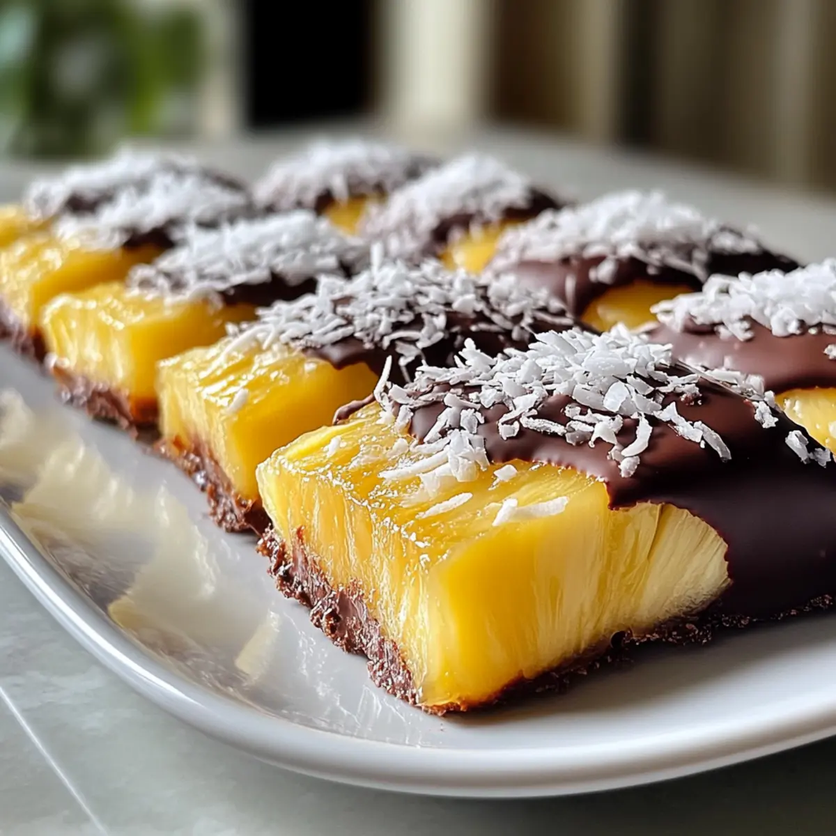 Pina Colada Pineapple Platter: A Fun No-Bake Delight