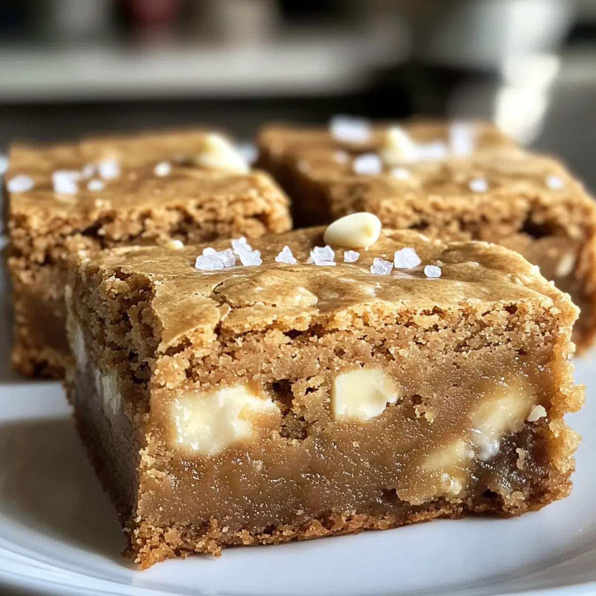 Irresistible Brown Butter Miso Blondies for Sweet-Salty Bliss