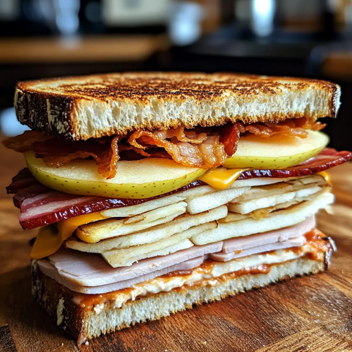 Savory Turkey Apple Cheddar Sandwich for Quick Lunch Bliss
