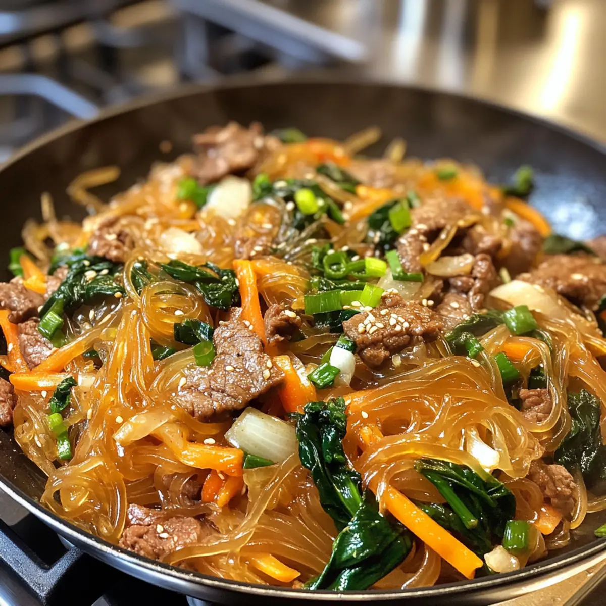 Savory Japchae: Your New Favorite Stir-Fried Comfort Food