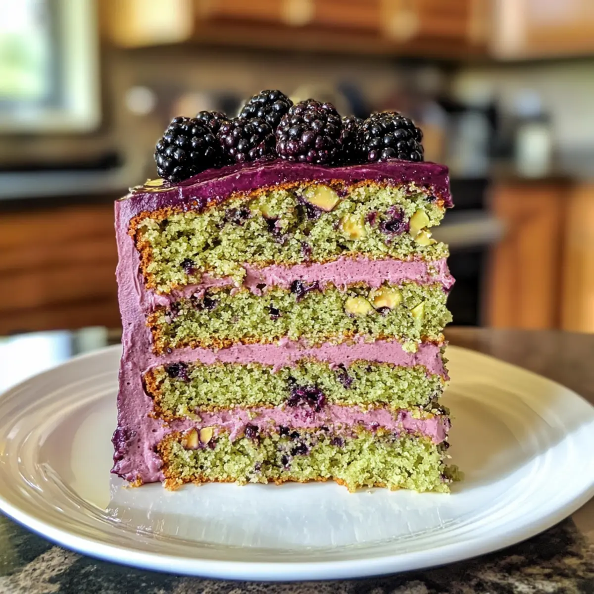Pistachio and Blackberry Olive Oil Cake: Your New Favorite Dessert