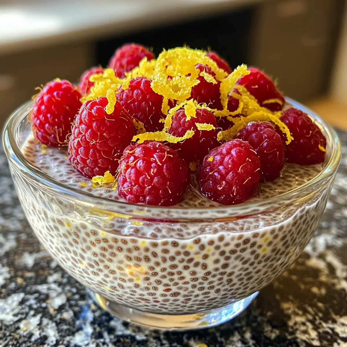 Lemon Raspberry Chia Seed Pudding: A Creamy Health Boost