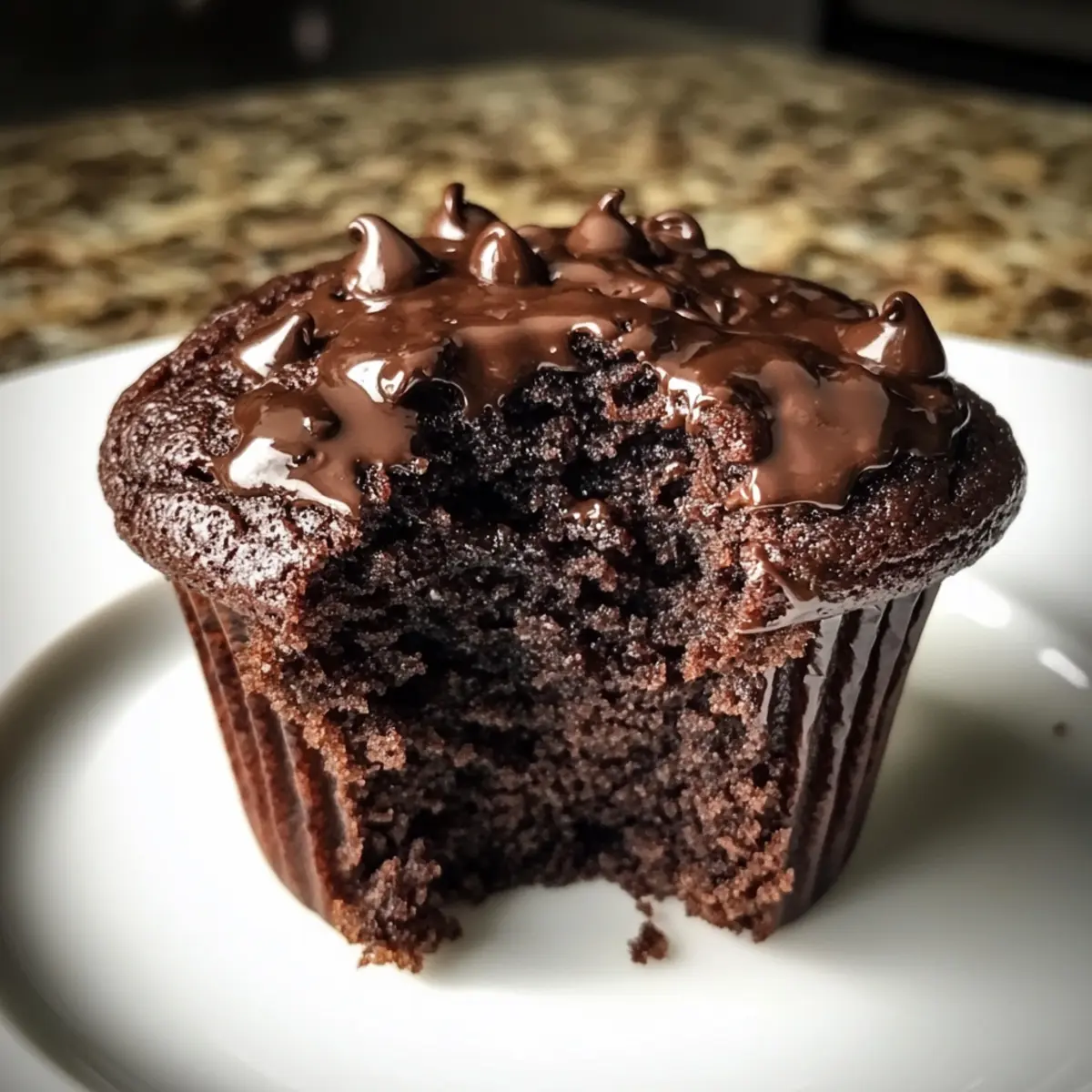 Decadent Double Chocolate Banana Muffins to Satisfy Cravings