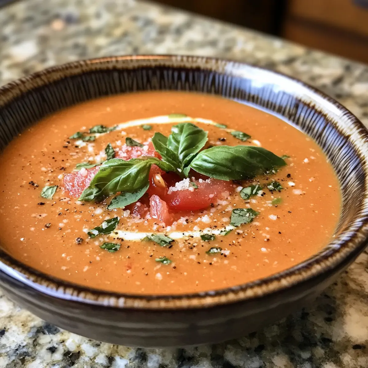 Creamy High Protein Tomato Soup for Cozy Nights